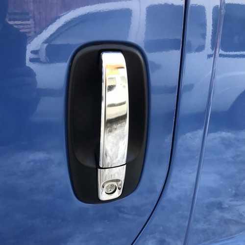 Хром накладки для Opel Vivaro накладки на ручки нерж Carmos (Туреччина)