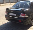 Хром накладка на кромка багажника для Mitsubishi Lancer 9 нерж Carmos (Туреччина)