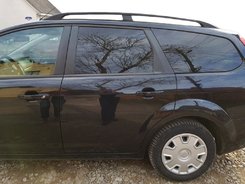 Алюмінієві рейлінги (Універсал, Чорні) для Ford Focus II 2005-2008 рр.