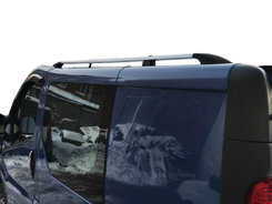 Рейлінги Хром Довга, пластикові ніжки для Renault Trafic 2001-2015 рр.
