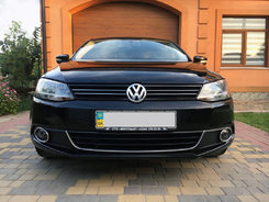 Хром окантовка на протитуманні ліхтарі (нерж.) для VW Jetta 2011-2014 Omsa line