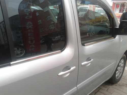 Хром нижні молдинги стекол (4 шт) для Renault Kangoo 2008+