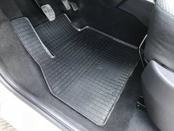 Резиновые коврики (Stingray) 2 шт, Premium - без запаха резины для Renault Kangoo 2008-2020 гг.