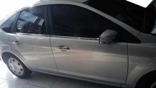 Хром накладки для Ford Focus 2005-2011 окантовка вікон нерж Carmos (Туреччина)