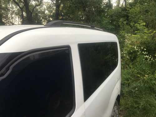 Рейлінги Чорні Максі, Пластикові ніжки для Opel Combo 2012-2018 рр.