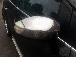Накладки на дзеркала (2 шт., нерж.) для Ford C-Max/Grand C-Max 2010↗ мм.