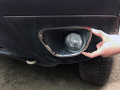 Хром накладки для Renault Duster Хром на туманки нерж Carmos (Туреччина)