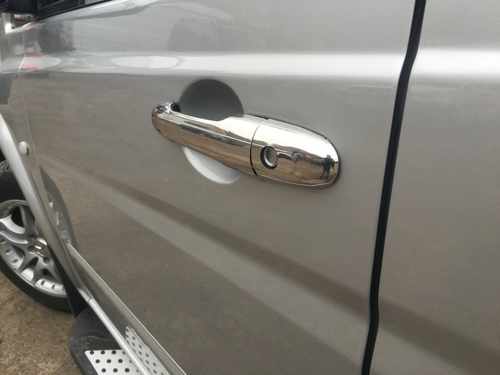 Хром накладки на ручки (4 шт) Carmos для Mercedes Vito 639 