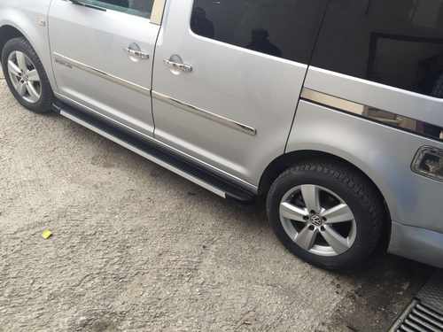 Хром молдинг дверний OmsaLine для VW Caddy 2004-2015 (довга база)