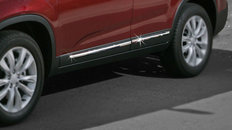 Хром молдинг дверний (нерж.) 4 шт. Omsa для Sorento 2010+