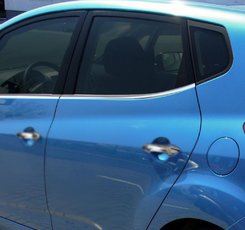 Окантовка вікон (4 шт., нерж.) для Kia Venga