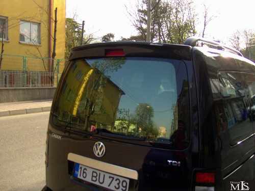 Спойлер Калин для VW Caddy 2004-/2011-2015 (ляда)