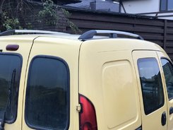 Рейлінги Хром Максі база, Пластикові ніжки для Renault Kangoo 1998-2008 років.