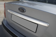 Хром накладка для Ford Focus 05-11 задня планка SEDAN нерж Carmos (Туреччина)