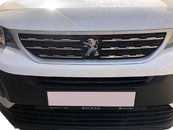 Планка над номером (нерж.) для Peugeot Partner/Rifter 2019-