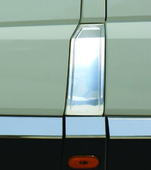 Хром накладка на лючок бензобаку Carmos для Mercedes Sprinter 2007-/VW Crafter 2006-