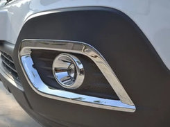 Накладки на протитуманки Libao (2 шт, пласт) для Opel Mokka 2012-2021 рр.