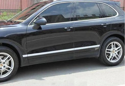 Молдінги дверні Libao (4 шт, пласт) для Porsche Cayenne 2010-2017 рр.
