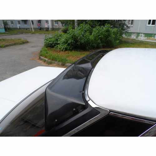 Спойлер на скло (ABS, чорний) для Honda Civic Sedan IX 2012-2016