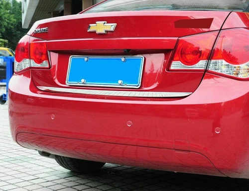 Хром накладки для Chevrolet Cruze кромка багажника нерж Carmos (Туреччина)