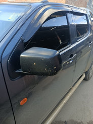 Ветровики (4 шт, Sunplex Sport) для Isuzu D-Max 2019↗ гг.