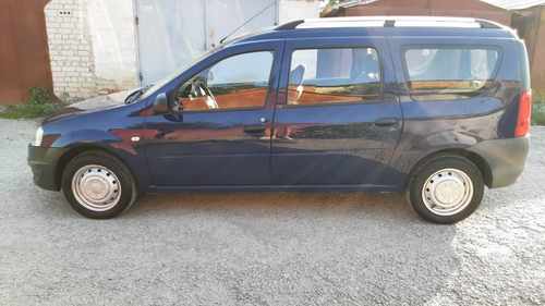 Рейлінги Хром Пластикові ніжки для Dacia Logan MCV 2004-2014 рр.