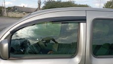 Ветровики (2 шт, Sunplex Sport) для Mercedes Citan 2013, Renault Kangoo 2008-2019