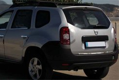 Хром накладки для Renault Duster кромка багаж нерж Carmos (Туреччина)