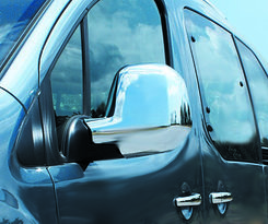 Хром накладки на дзеркала (Abs хром.) 2 шт. для CITROЕN Berlingo/Peugeot Partner 2008-2012