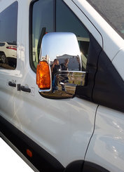 Хром накладки для Ford Transit 14+ накладки на дзеркала пласт Carmos (Туреччина)