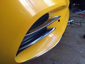 Накладки на противотуманки для AMG (4 шт) для Mercedes C-сlass W205 2014-2021рр.