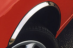 Накладки на арки (4 шт, нерж) для Opel Vectra B 1995-2002.