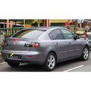 Кромка багажника SD (нерж.) для Mazda 3 2003-2009 рр.