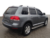 Рейлінги Хром (Пласт. Ніжки) Пластикова ніжка для Volkswagen Touareg 2002-2010 рр.