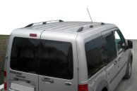 Рейлинги Хром Макси, пластиковые ножки для Ford Connect 2010-2013 гг.
