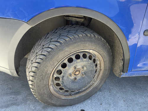 Накладки на арки (1 здвижна дверка ) для VW Caddy 2004-2010 коротка база