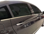 Хром нижні молдинги стекол (нерж.) для Citroen C5 2008+