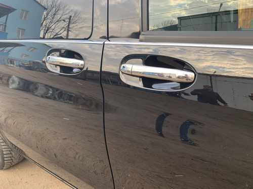 Хром накладки для Mercedes Vito 447 накладки на ручки 4 шт нерж Carmos (Туреччина)