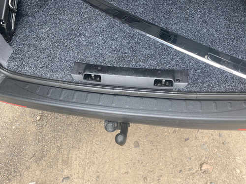 Накладка на задній бампер (ABS) для Volkswagen T6 2015-