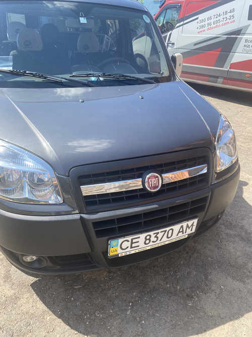 Хром накладки решітку OmsaLine для Fiat Doblo 2006-2009