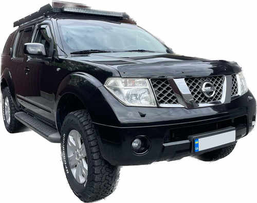 Дефлектор капота (EuroCap) для Nissan Navara 2006-2015рр.