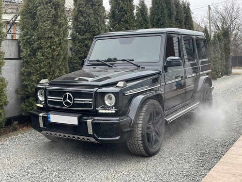 Захист переднього бампера для Mercedes G сlass W463 1990-2018рр.