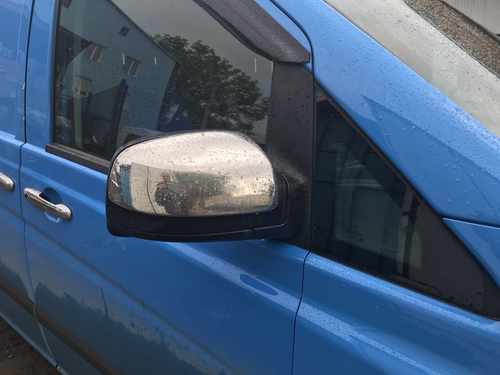 Хром накладки на дзеркала (нерж) Carmos для Mercedes Vito 639 2010-2015