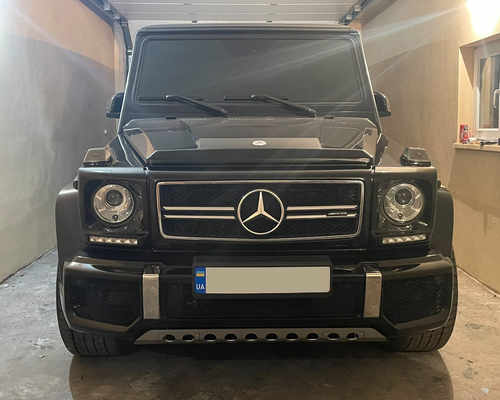 Захист переднього бампера для Mercedes G сlass W463 1990-2018рр.