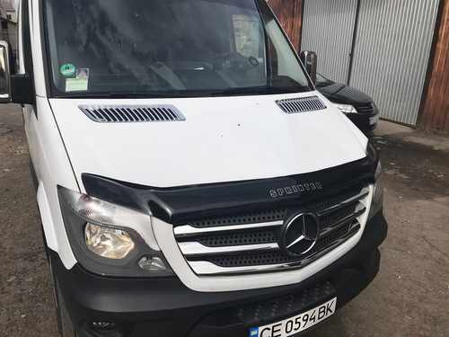 Хром накладки на повітрозабірники для Mercedes Sprinter 2007-