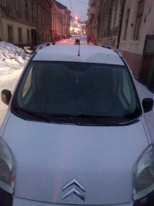 Рейлінги Skyport Grey V2 для Citroen Nemo 2008↗ мм.