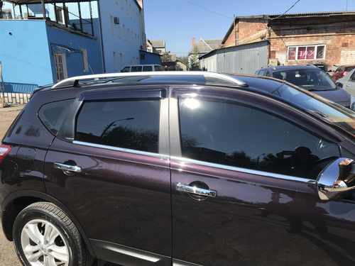 Рейлінги Skyport Grey для Nissan Qashqai 2007-2010 рр.