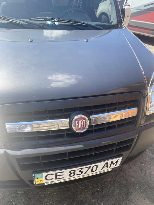 Хром накладки решітку OmsaLine для Fiat Doblo 2006-2009