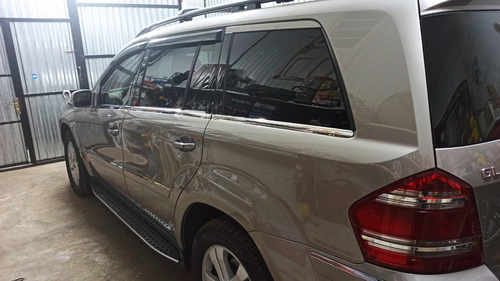 Нижня окантовка вікон (6 шт, нерж) для Mercedes GL сlass X164