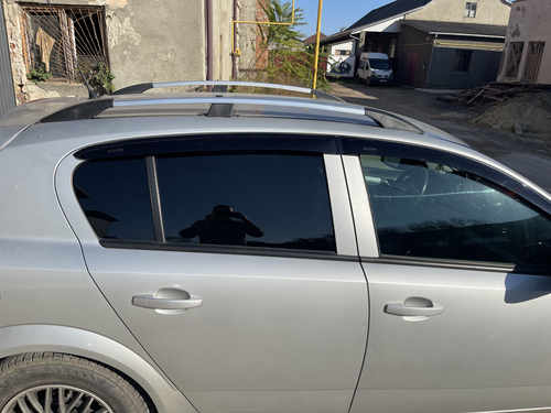 Рейлінги алюмінієві (Хетчбек, хром) для Opel Astra H 2004-2013рр.